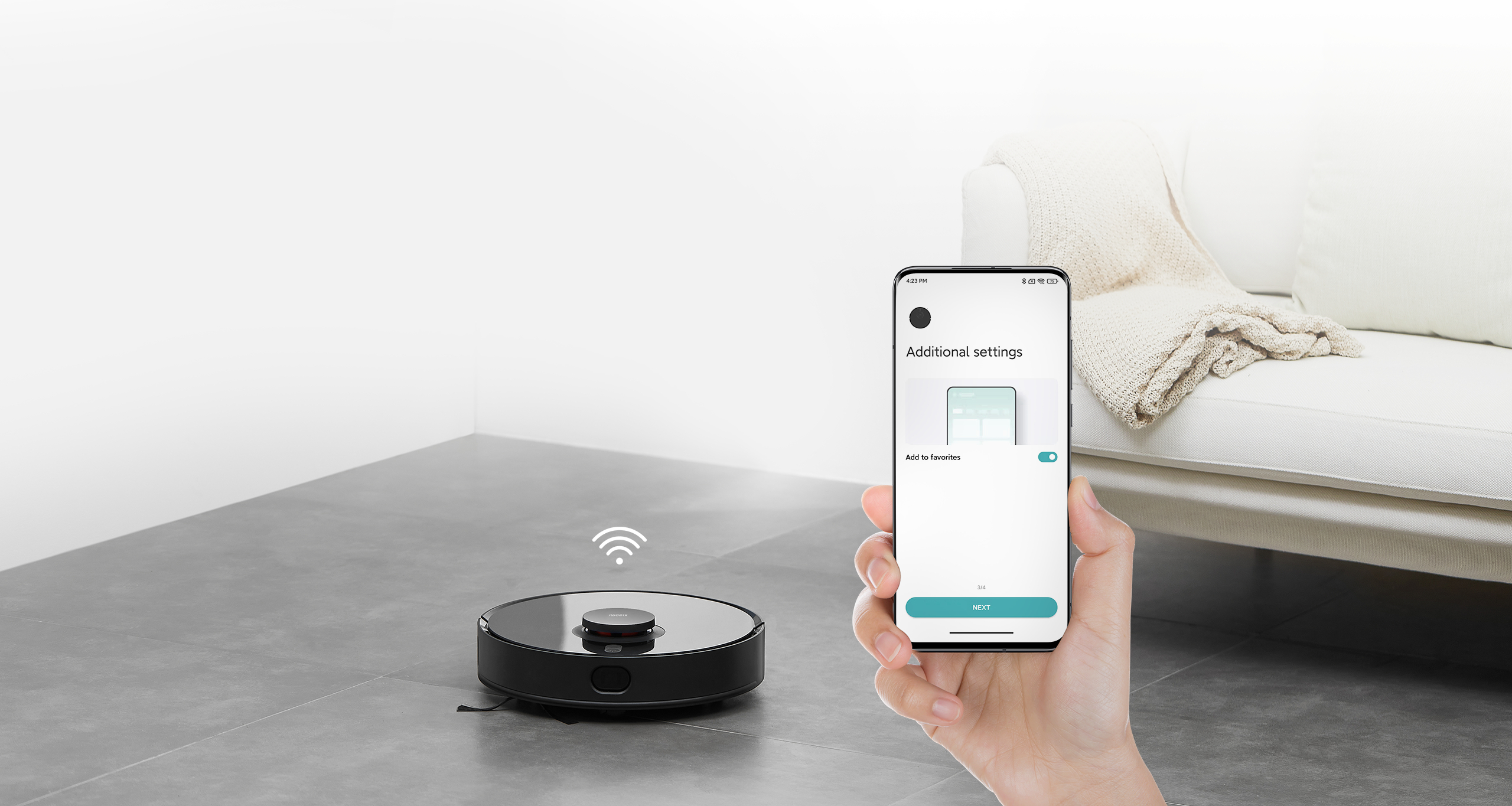 قیمت و خرید جاروبرقی رباتیک شیائومی مدل Mi Robot Vacuum S10T