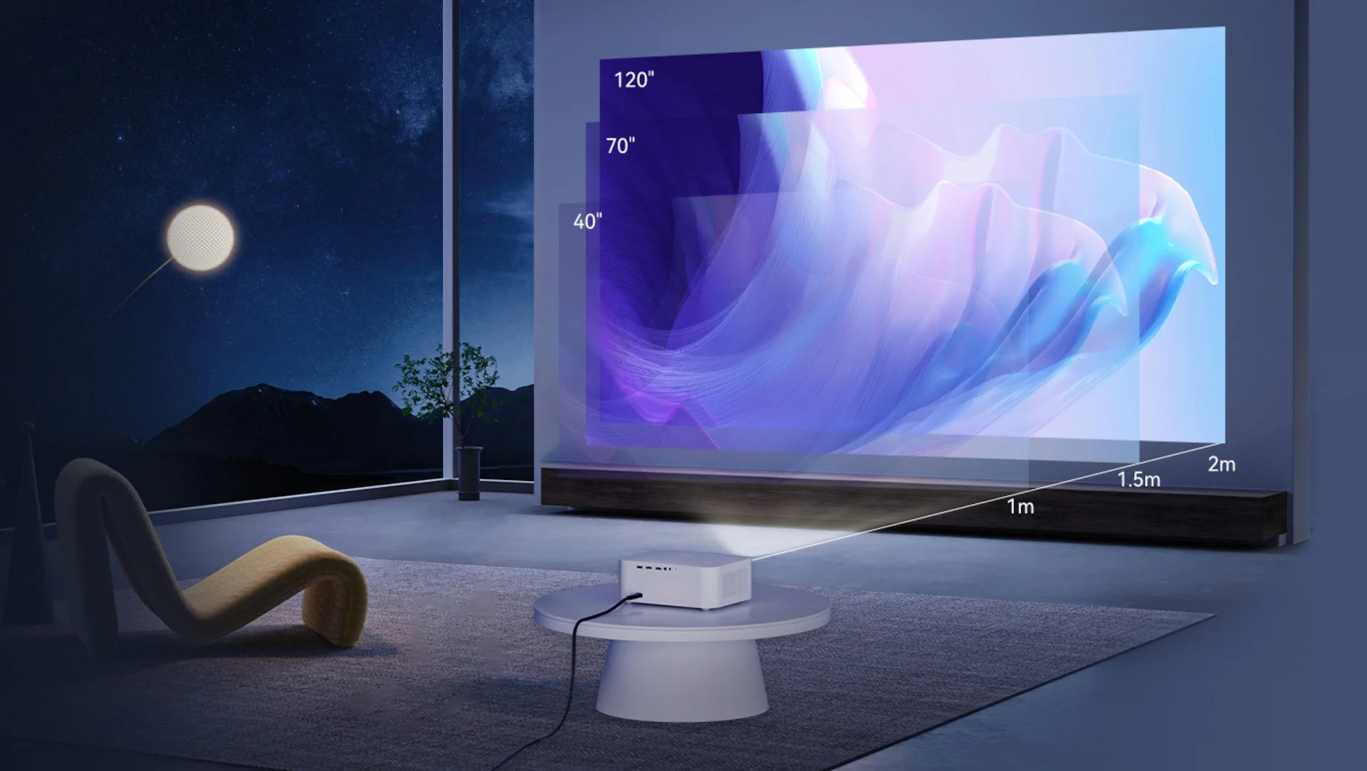 ویدئو پروژکتور قابل حمل شیائومی مدل Wanbo X2 Pro