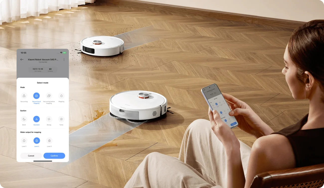 قیمت و خرید جارو رباتیک شیائومی مدل Xiaomi Vacuum Cleaner S40 Pro