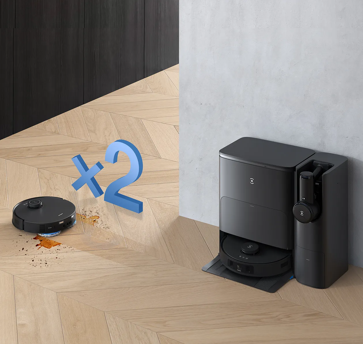 قیمت جارو رباتیک اکووکس ECOVACS T30S COMBO
